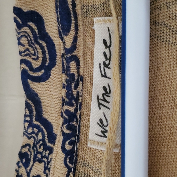 Nwot Free People Henley tee - Picture 6 of 7